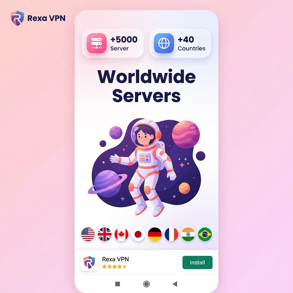 Rexa VPN Worldwide Servers